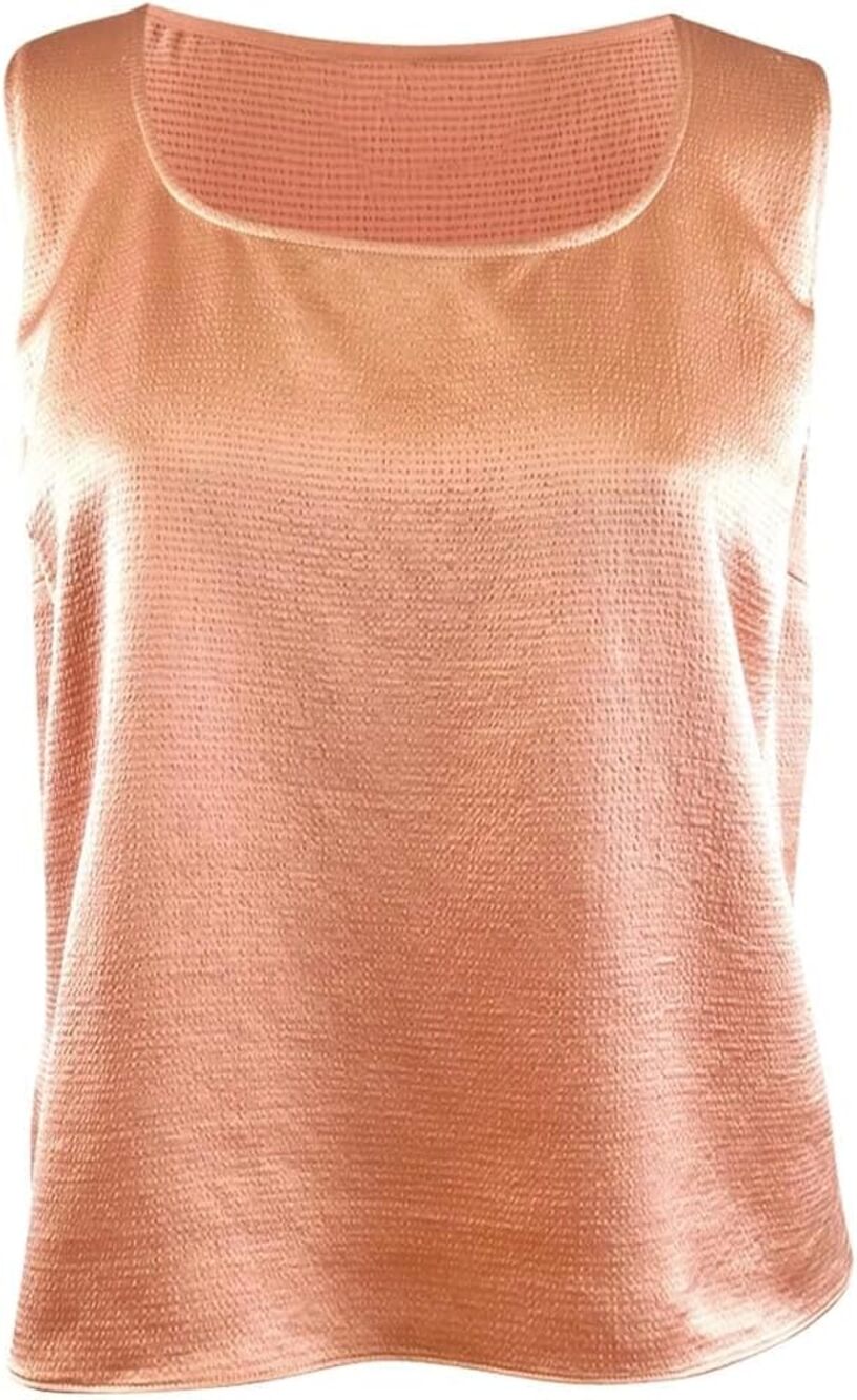 Lauren Ralph Lauren Women's Sleeveless Top in Rose Tan Pink